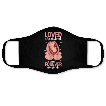 Discover Infant Loss Miscarriage Awareness Pregnancy Loss Face Masks