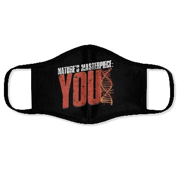 Discover Nature's Masterpiece: You - Biology Face Masks