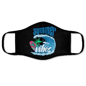 Discover summer vibes Face Masks