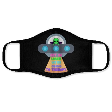 Discover Get in Loser Face Masks