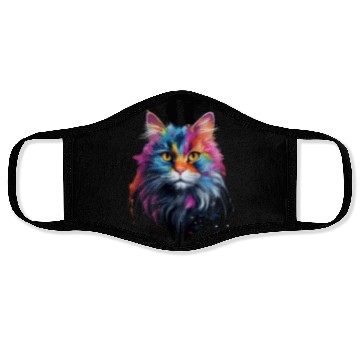 Discover Persian Cat Animal Lover Gift Face Masks