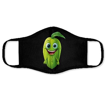 Discover Kawaii Veggie Delight: Cucumber, Green Pumpkin & Face Masks