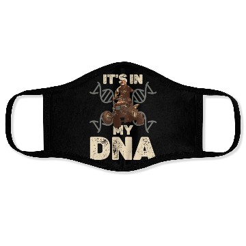 Discover ATV Quad Bike Dna Face Masks
