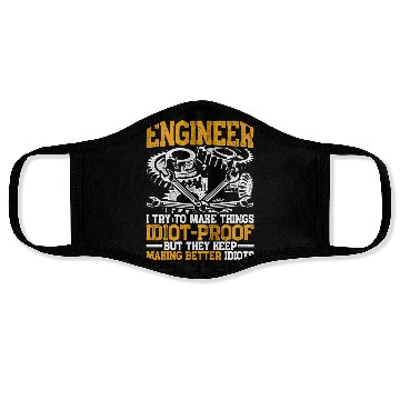 Discover Engineer engineering sciences Face Masks