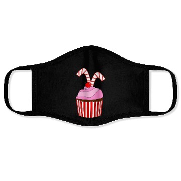 Discover Cupcakes And Candy Canes Face Masks