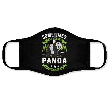 Discover Panda Lover Bear Gift Face Masks