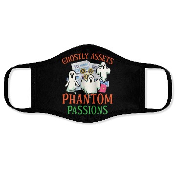 Discover Ghostly Assets Phantom Passions Scary Halloween Face Masks