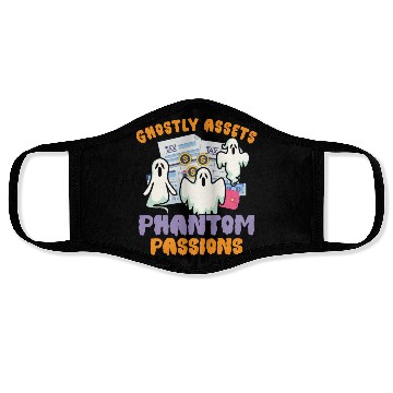 Discover Ghostly Assets Phantom Passions Scary Halloween Face Masks