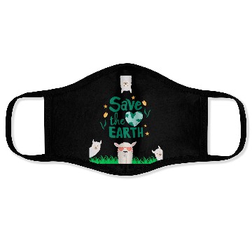 Discover Save our Planet Earth, Save our beautiful animals Face Masks