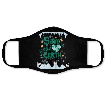 Discover Save our Planet Earth, Save our beautiful animals! Face Masks