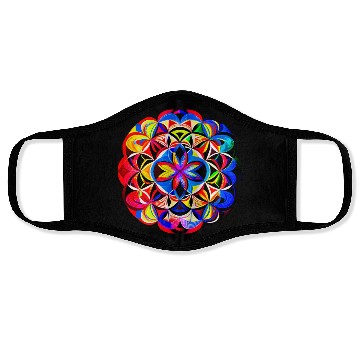 Discover Art mandala Face Masks