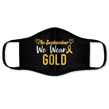 Discover In September We Wear Gold Face Masks