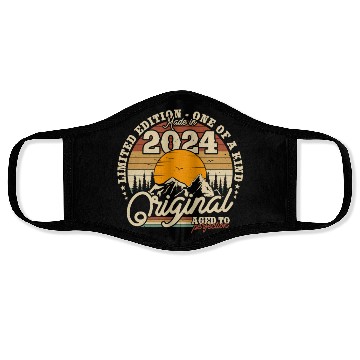Discover 2024 Birthday Gift Face Masks
