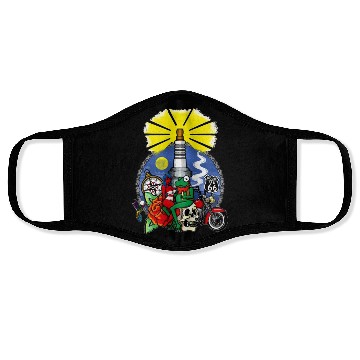 Discover Pinup and night frog Face Masks