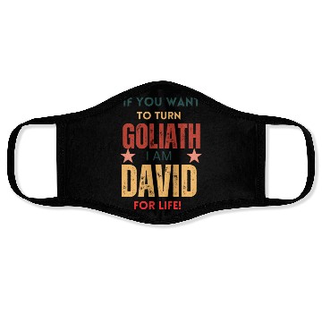 Discover David For Life Faith Over Fear Stories Face Masks