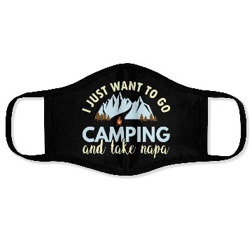 Discover Go Mountain Camping Face Masks