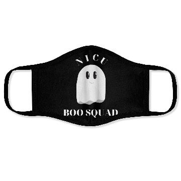 Discover Cute NICU Halloween | NICU Boo Squad design Face Masks