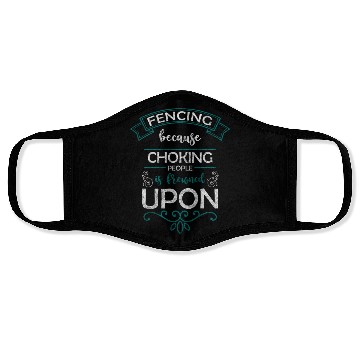 Discover Fencer Coach Winner Hobby Face Masks