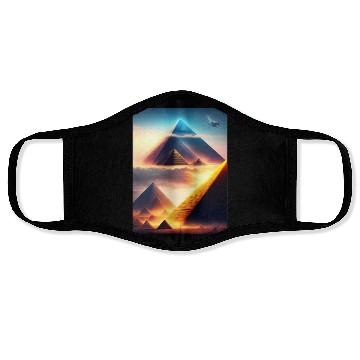 Discover Pyramids in the future Face Masks