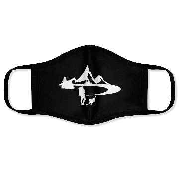 Discover Mountains Nature Adventure Outdoor Face Masks