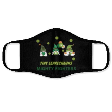 Discover Cute NICU St. Patrick's design Face Masks