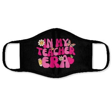 Discover in my teacher Era Face Masks