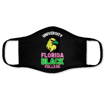 Discover University Florida Black College (Night Eagles Ed) Face Masks