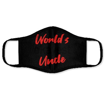 Discover World's Okayest Uncle Face Masks