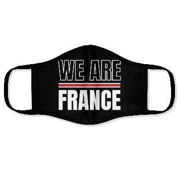 Discover We Are France Face Masks