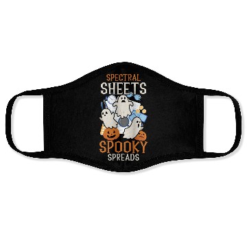 Discover Spectral Sheets Spooky Spreads Scary Halloween Face Masks
