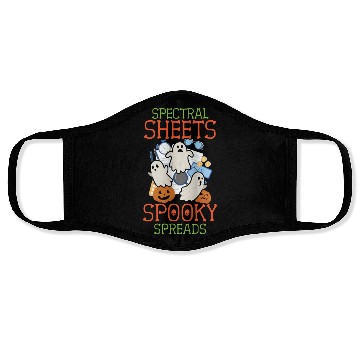 Discover Spectral Sheets Spooky Spreads Scary Halloween Face Masks