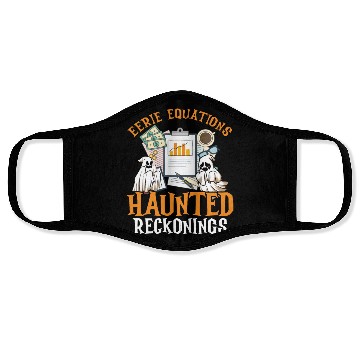 Discover Eerie Equations Haunted Reckonings Halloween Face Masks