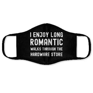 Discover Funny Dad Handyman Hardware Store Tools Face Masks