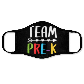 Discover Team Pre-K, Teacher Back To School Face Masks