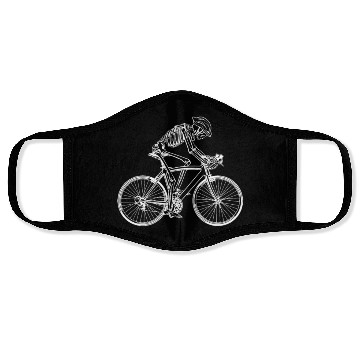 Discover Cycling Cyclist Skeleton Face Masks