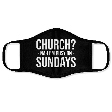 Discover Atheism Religion Belief Atheists Science Face Masks