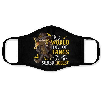 Discover Vampire Hunter Undead Slayer Stake and Cross Face Masks