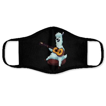 Discover Musical alpaca Face Masks