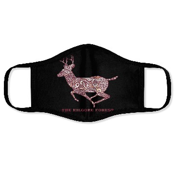 Discover Deer - Maroon Face Masks