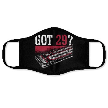 Discover Cribbage Got 29 Crib Loves Board Game Tournament Face Masks