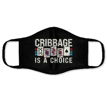 Discover Cribbage Is A Choice Board Game Playing Cards Face Masks