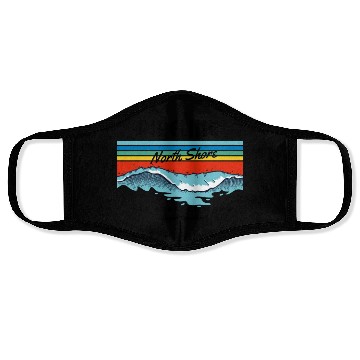 Discover Pipeline North Shore Face Masks