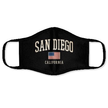 Discover San Diego Face Masks