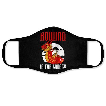 Discover Funny Dragon Boat Racing Paddle Face Masks