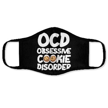 Discover Funny Cookie Lover Gift, Cool Cookies Eater Face Masks