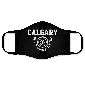 Discover Calgary Athletic Division Face Masks