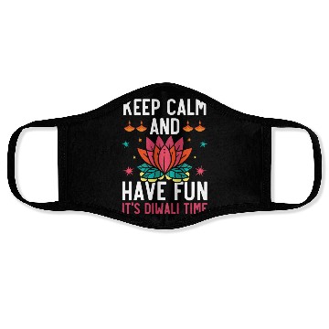 Discover Happy Diwali Diwali Festival Indian Hindu Hinduism Face Masks