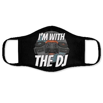 Discover I'm With The Dj Face Masks