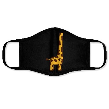 Discover Funny Giraffe Without Head Cool Halloween Costume Face Masks