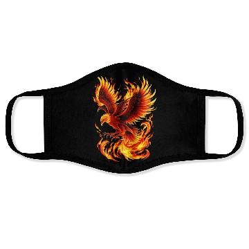 Discover Phoenix Bird Face Masks